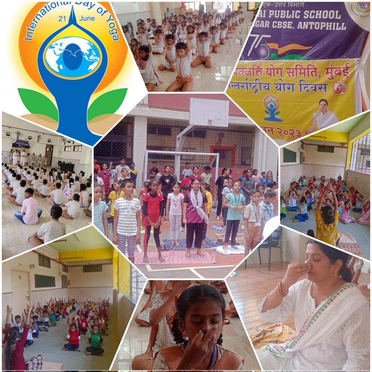 Glimpses of International Yoga Day🧘‍♀️🧘‍♂️🧘‍♀️🧘‍♂️ Cherishing moments <a href="/MPS/">Jacob Palmer</a> Kane Nagar CBSE, Mumbai <a href="/mybmcedu/">BMC Education Department</a>
<a href="/Swapnayadav10/">Swapna yadav</a> <a href="/VekhandeDeepak/">Deepak Vekhande</a> <a href="/sawantshweta14/">shweta14</a> <a href="/nisarshaikh__7/">Nisar Shaikh</a> <a href="/suyog_dixit/">Suyog Ashokrao Dixit</a>