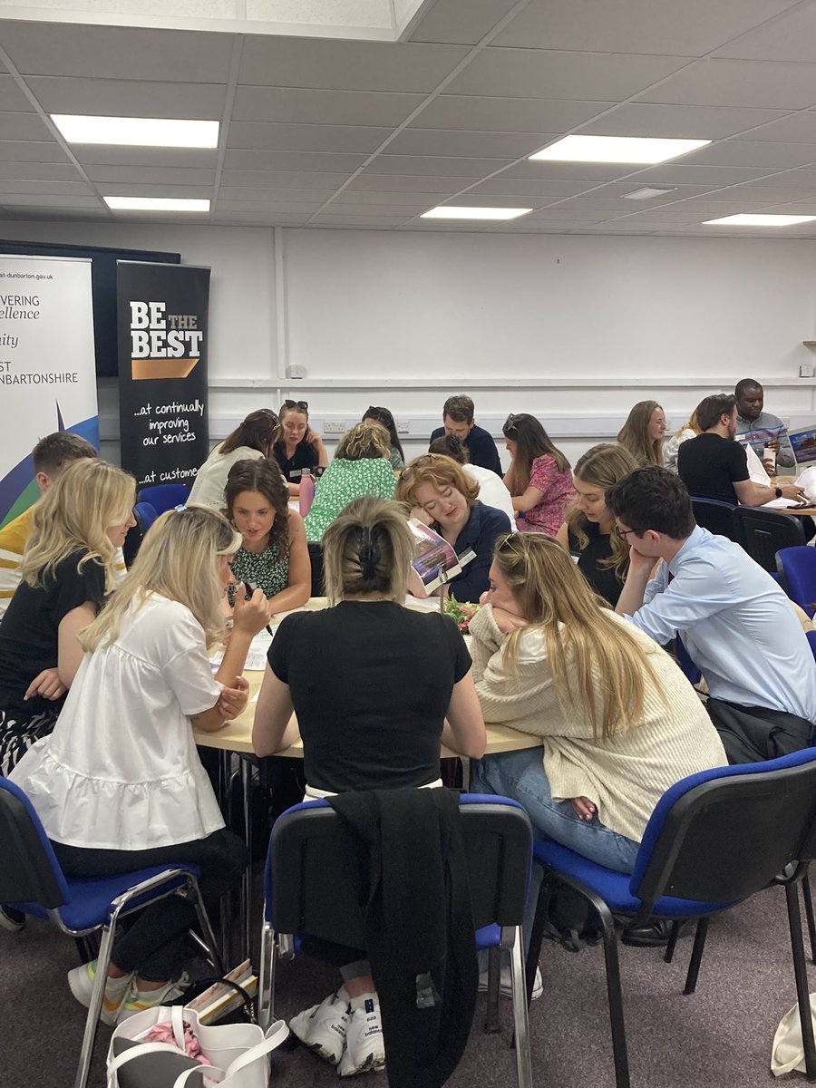 wdcproflearning's tweet photo. A great afternoon spent with @WDCEducation new Probationer Teachers. A chance to get to know each other and an introduction to the key priorities in West Dunbartonshire. Looking forward to working with you all in August. https://t.co/Q8DTYRiygg