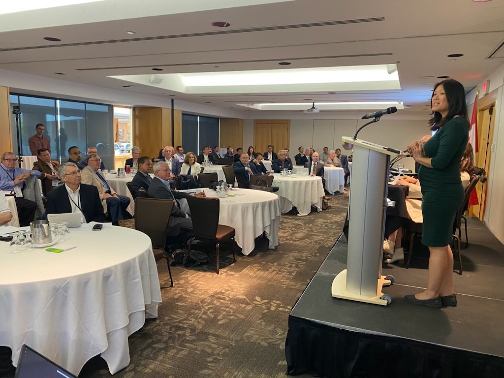 Thank you to <a href="/TheCdnAcadofEng/">CanadianAcademyofEng</a> for inviting me to provide a keynote at their annual conference. The future of emergency management and climate resiliency in BC depends on ppl committed to working together towards innovative solutions that better prepare us for the future.