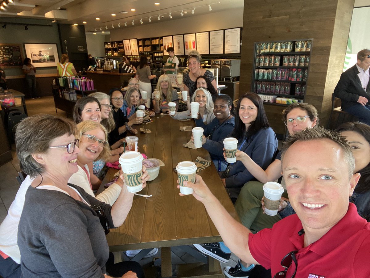 Our annual year-end EA field trip! Big thank you to all of our EAs for being amazing and working so hard throughout the year! We value you and your work so much! 💜 <a href="/sd61schools/">Greater Victoria School District</a>