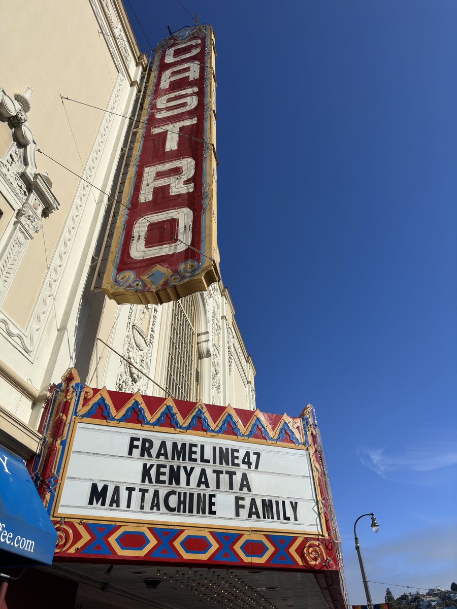 tigerbeat's tweet photo. A week ago director @7knotstim producer Derek Helwig  &amp; @peterLstein discuss @KenyattaFilm on @malcolmkenyatta @Castro_Theatre See it streaming @framelinefest June 24 - July 2 https://t.co/UKiaxooMCC #Frameline47 #Frameline https://t.co/CrwMbnBho8