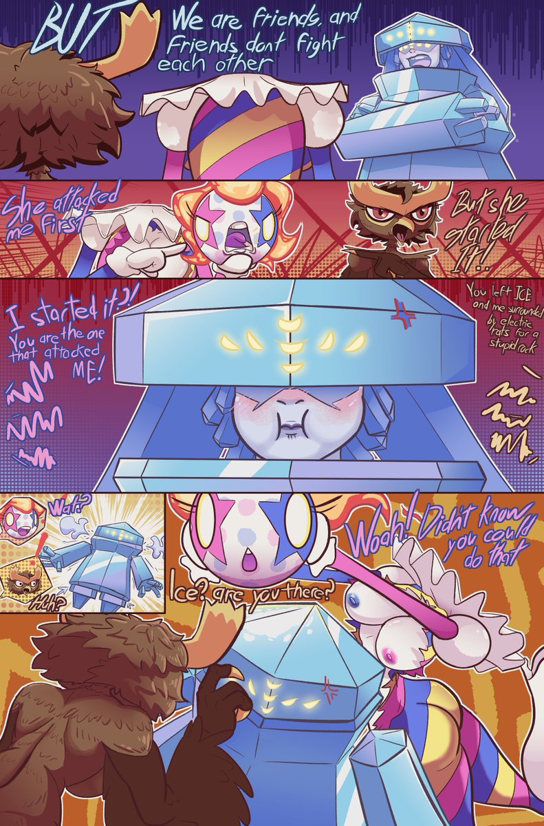 NSF_Traffic's tweet photo. (8)(2/4) Sorry for the delay, recently got a new job and im still trying to adapt to the rythm, also props to blacephalon for being the only reason this part is +18 :y https://t.co/dUYCYbcs6Q