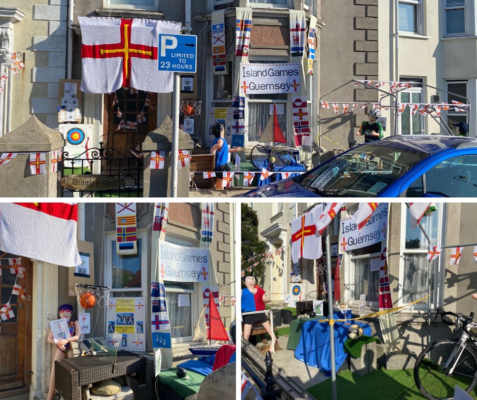 Wow! All 14 sports in the Games are represented in this St Peter Port front garden 🌟

Fantastic effort 👏👏👏