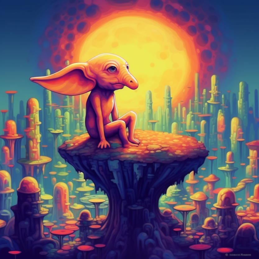 cakeapp_ai's tweet photo. πΎ Bloop Bleep β‘οΈ NEW CREATION ALERT π·
" Night runner" by @BERTtheNGHTRUNR
Please make your choice and your tournament submission will be entered! #ElectricForest #AIart #runitrunit https://t.co/tSOv9yjV3g