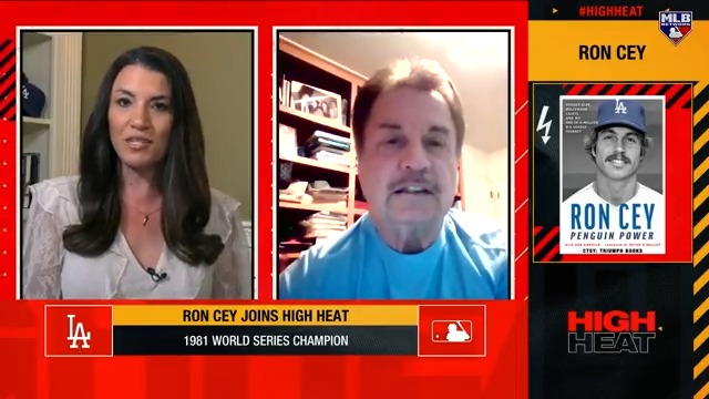 MLB Network on X: 1981 World Series champion Ron Cey discussed his new  book Penguin Power and the star-studded rosters from some of his old  @Dodgers teams! #HighHeat