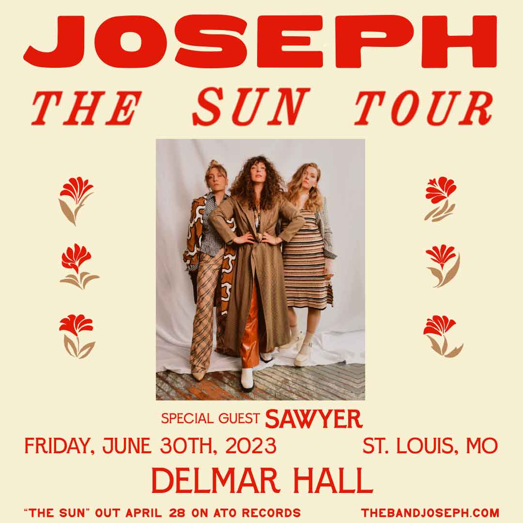 TONIGHT! @thebandjoseph - 9pm @thebandsawyer - 8pm Doors - 7pm Tickets available below & at the door! 🎟's: tinyurl.com/ye2437d6