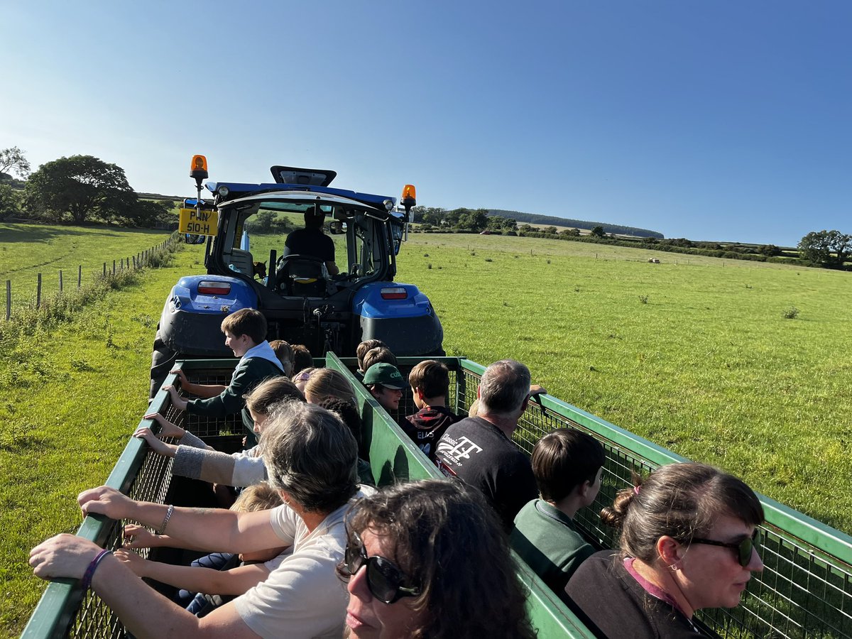 Nice evening to show arbory cubs around the farm! <a href="/iomcreamery/">Isle of Man Creamery</a>