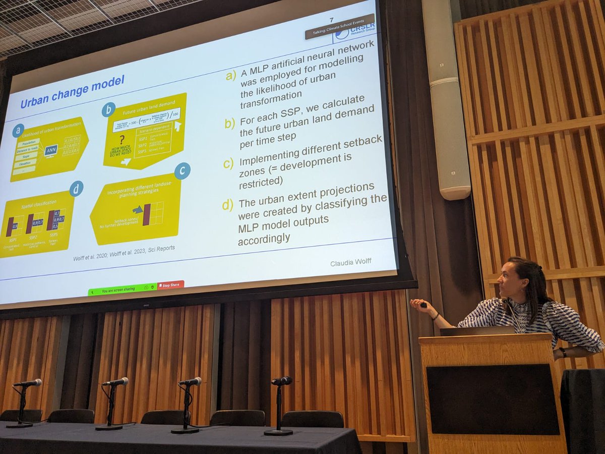 Today, i've presented my work on the efficiency of setback zones to reduce future urban exposure at the #managedretreat conference @columbiaclimate in the European approaches Session. Thanks @water_kraan for taking the pic and your great talk on accomodation & retreat in the NDL