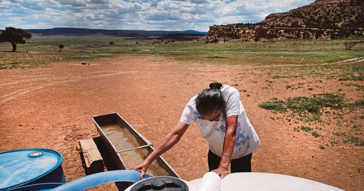 “Writing for the majority, Justice Brett Kavanaugh said that an 1868 treaty with the Navajo Nation did not require the U.S. government to take active steps to secure water access.”

The first time in history that the U.S. actually HONORS an Indigenous treaty.

It’d be ironic if…