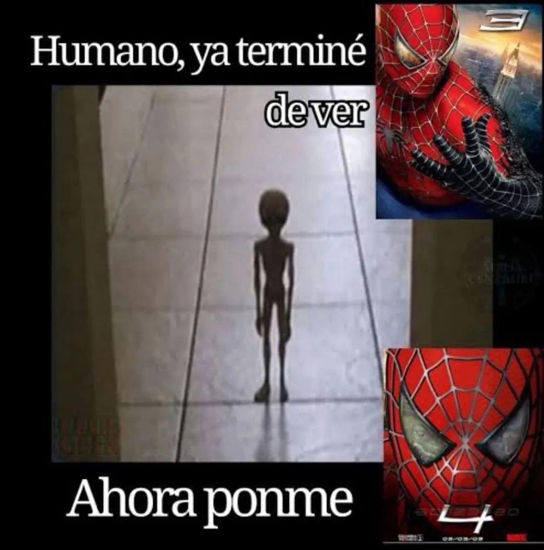 Ay bro. ¿Ahora cómo le decimos?

#SpiderMan #SpiderMan4