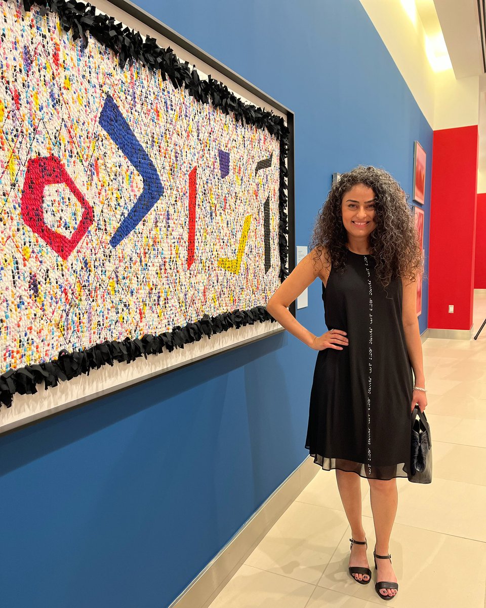 I felt it was important that I wear something meaningful made by a brand that puts #InclusiveDesign at the heart of their designs! #SustainableFashion #Inclusiveness #TextileArtist #ContemporaryArt #Artbank50 #CanadianArt