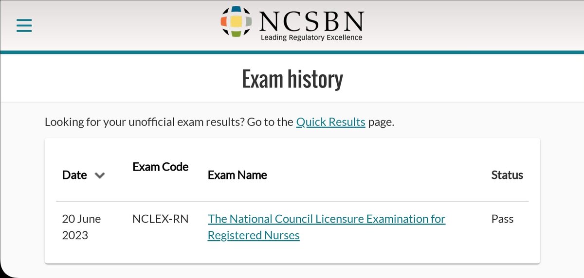 i passed the NCLEX-RN!!!
ya girl's finally a US RN ✋️❤️

#NurseTwitter #nursetwt #RN