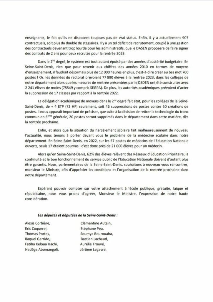 Pas un mot sur l'#IEF
Pas un mot sur ces enfants scolarisés de force dans un système complètement délabré
Ne soyez pas les idiots utiles d'une administration aux décisions arbitraires et dangereuses!
#LaJeunesseÉtouffe
#SuppressionArt49IEF
twitter.com/nonscollectif/…