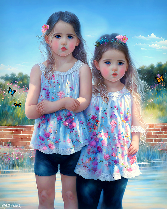 DeblockMarilyn's tweet photo. New artwork for sale! - "Caring Sisters" - https://t.co/X7DktAQawX @fineartamerica https://t.co/6PUGdNkKRV