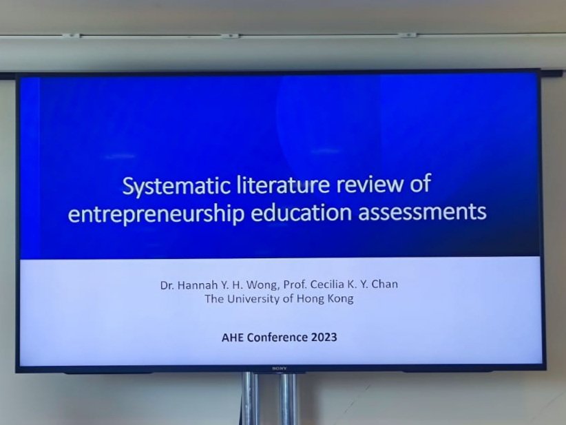 Really enjoyed presenting at #AssessmentConf23 today! Had great conversations and I look forward to more discussions tomorrow! 
@CeciliaKYChan 
@katherinekwlee @JiahuiLuo_Jess