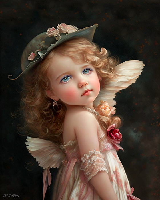DeblockMarilyn's tweet photo. New artwork for sale! - "Angelic Toddler Girl Portrait" - https://t.co/hlPCzNKsEe @fineartamerica https://t.co/HAA2SqIDbz