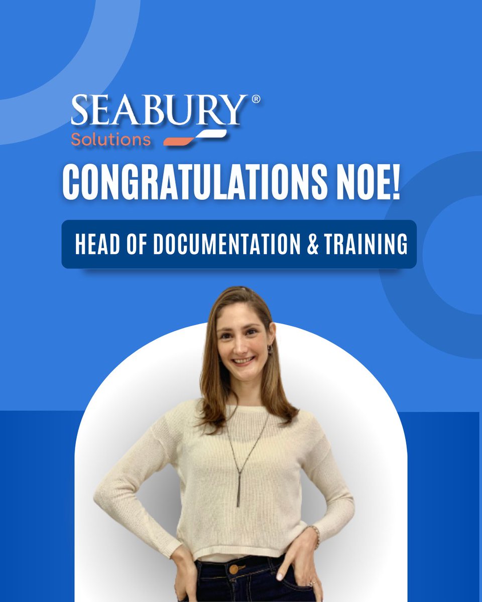 SeaburySolution's tweet photo. ✔️ Thrilled to announce that our dear colleague @noevilardo has been promoted to Head of Documentation &amp; Training.

♥️ Congratulations Noe!

✔️Looking forward to facing new tasks and challanges as a team! 

#aircraft #aircraftmaintenance #mro #seaburysolutions #alkym https://t.co/DysZPwlK7C