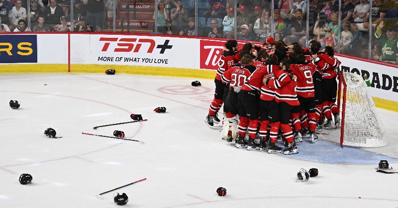 CHLHockey's tweet photo. "The level of enthusiasm and excitement seen from fans from the Canadian Hockey League over this last year was just incredible to see."

A look back on a fantastic 2022-23 season that was capped off at the #MemorialCup presented by @KiaCanada!