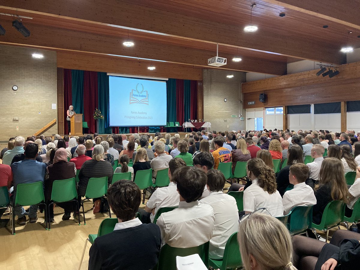 rossjagger1989's tweet photo. A fantastic evening tonight celebrating the achievements and successes of some of our young people @forresacademy1
Amazing to recognise so many talented individuals tonight! Well done to all 👏
#theforresway https://t.co/skkCTLdfbZ