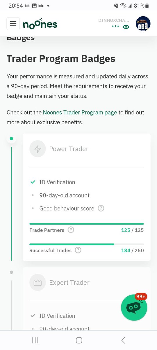 Leycondinho's tweet photo. @NoonesSupport  @noonesapp I don’t know why the good behavior score hasn’t been marked yet. Pls I want to know if it won’t get marked, so I just stop trading with this app. I intend on taking it to expert . But I guess it won’t work.  My account username is DinhoXchange1 https://t.co/vRVO1IiYh1
