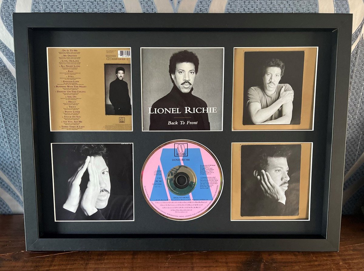 Lionel Richie - Back To Front CD Album Wall Display 

Purchase at: 

Etsy false9printstudio.co.uk 
Etsy: f9ps.co.uk

#lionelrichie #music #s #lionelmessi #lioncub #lionair #lioncubs #lionsofinstagram #lion #lioness #lionheart #lionking #lions #lionpride #liondog #lio