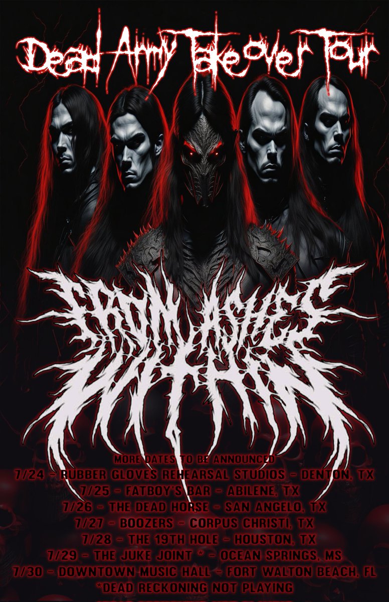 FromAshesWithin's tweet photo. Come out and hang with us on tour with Dead Reckoning!!!! https://t.co/JvwFAoxTRH