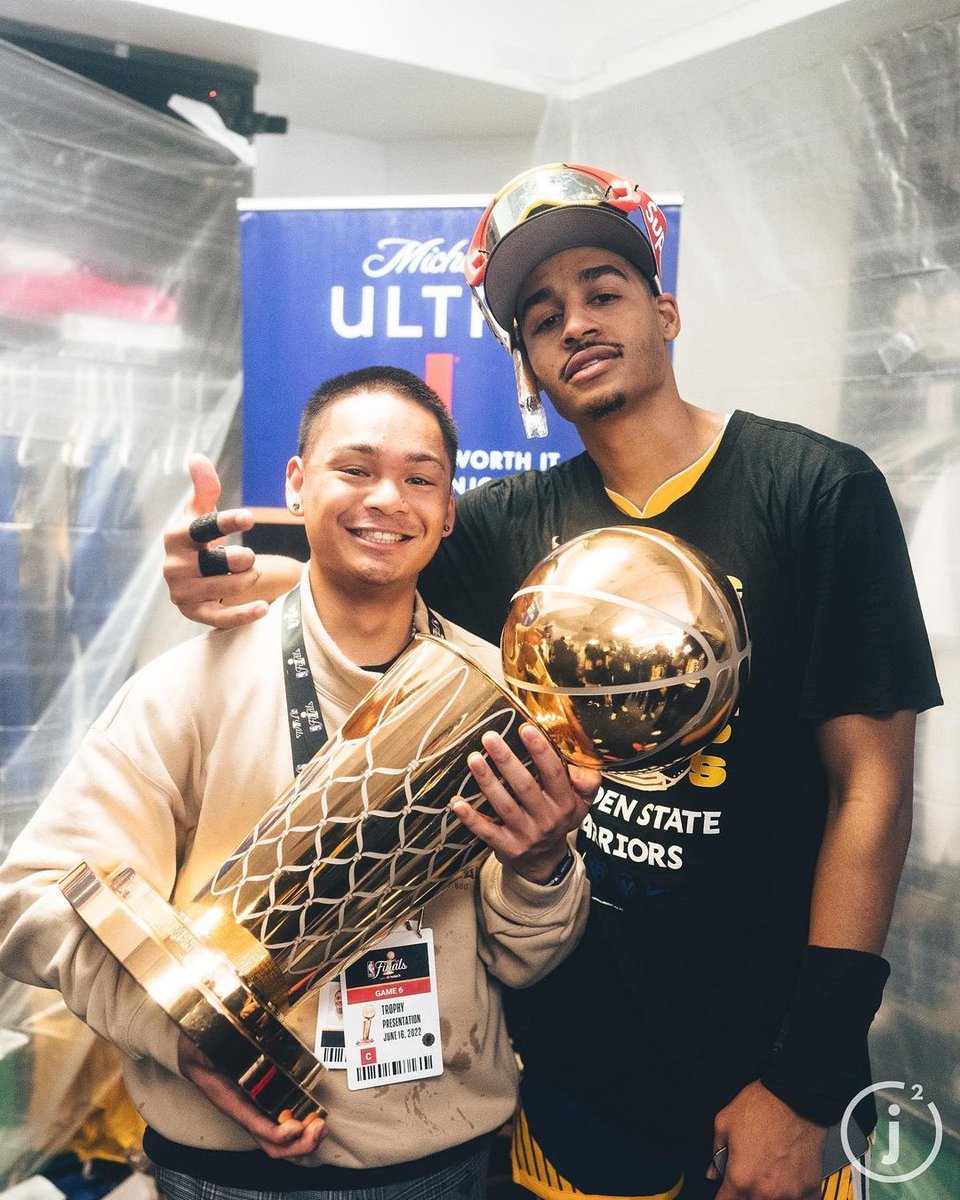GSWReddit's tweet photo. Appreciation post for Warriors legends  Jordans Poole and Jordan Jiminez. 🔥🔥 https://t.co/9pKA6tptKw