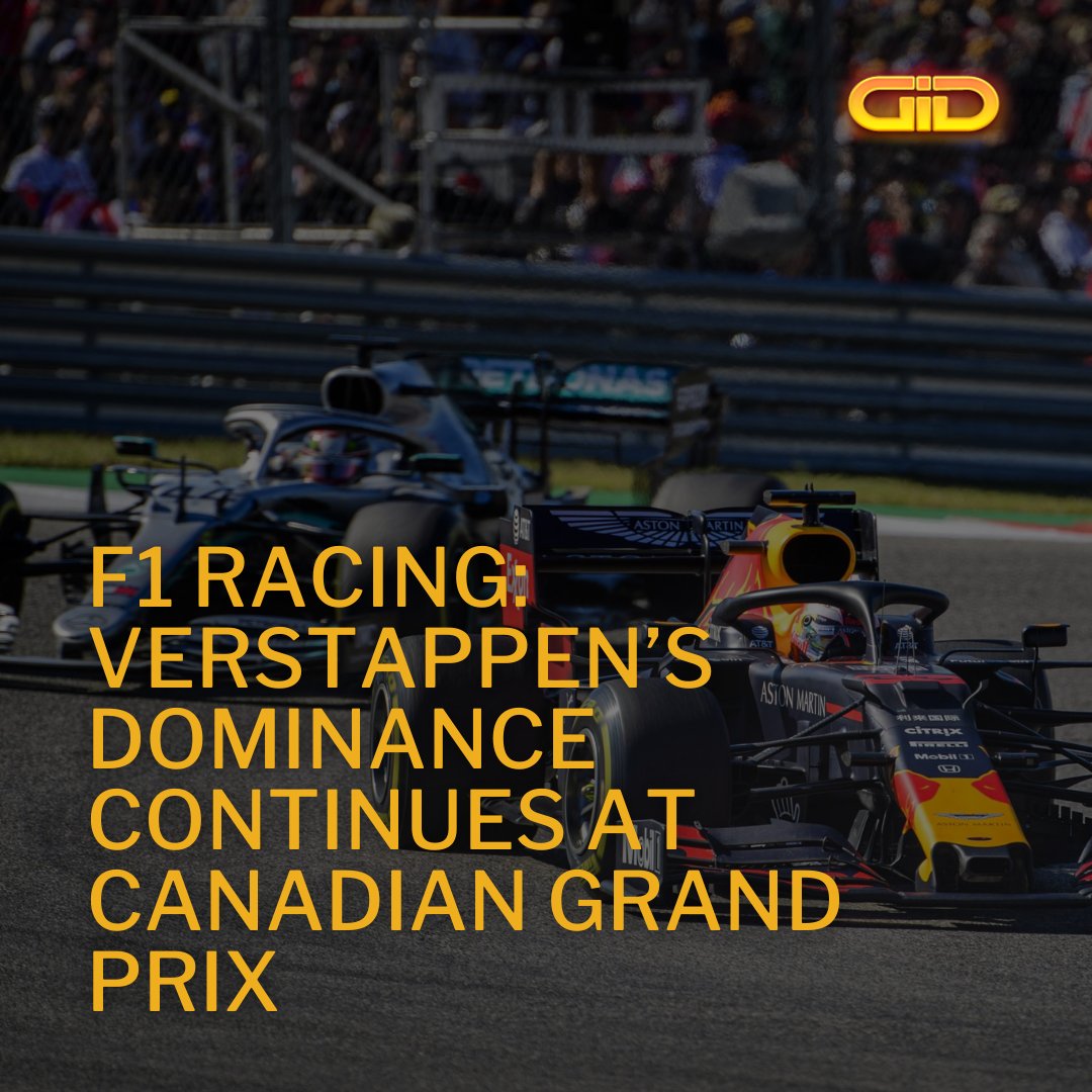 Max Verstappen won the Canadian Grand Prix by more than seven seconds.

#garageid #canadiangrandprix
