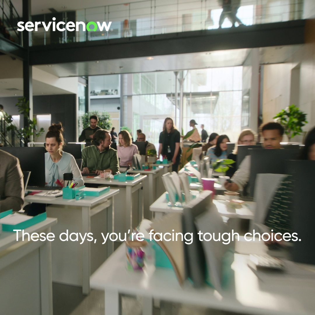 ServiceNow on Twitter "Put Yes to Work with ServiceNow and turn the