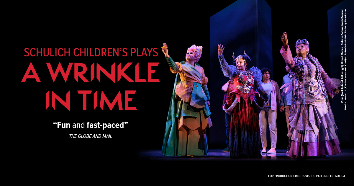 “A Wrinkle in Time will leave kids wanting more – which is not a complaint” – The Globe and Mail ✨ School is (almost) out! Join us for a performance of #SFWrinkleInTime, the perfect family activity to kick your summer off. Great availability tomorrow 👇 ow.ly/KRUq50OUnu2
