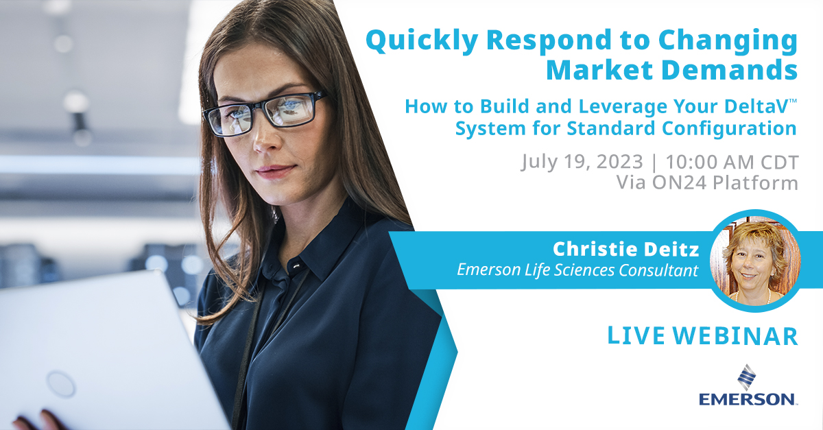 EMR_Automation's tweet photo. A proven, state-of-the-art automation system, #DeltaV is based on S88 standards and the batch hierarchy is built right into the system. Register for a webinar to learn more. https://t.co/KUwme7PLlD
#processcontrol #lifesciences #emerson #automationsolutions
#batchmanufacturing https://t.co/a7QRjnE0tS