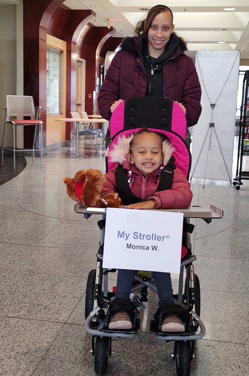 VarietyKids's tweet photo. “Monica needs the extra assistance of an adaptive stroller for when she gets tired, fatigued and weak in school, as well as when she is not in school to help give her body some rest.” #mystroller #adaptivestrollers #onthego https://t.co/8SKCi47KX8