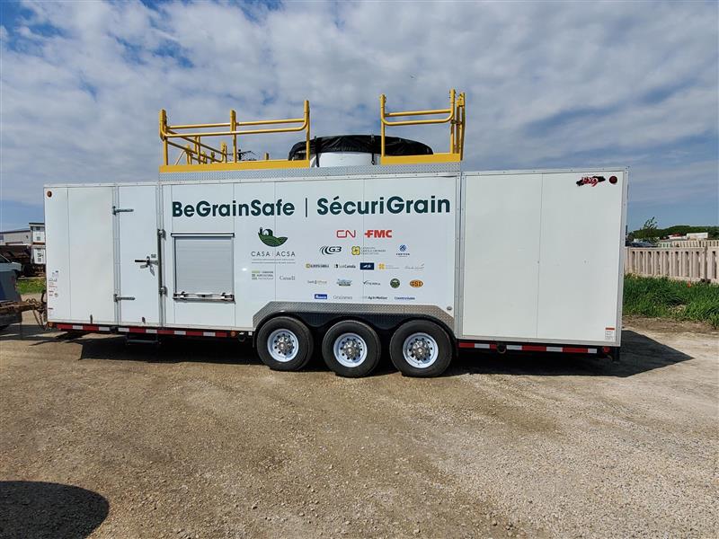 Our BeGrainSafe trailer is in Nipawin, Saskatchewan, on June 24. Track the trailer here: casa-acsa.ca/en/begrainsafe…