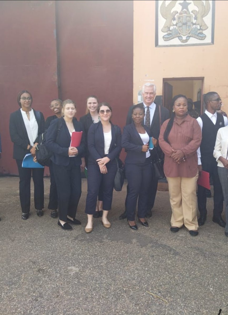 I was part of Pepperdine Univ. USA, Pub Defenders Division of Legal Aid Commission n the UPSA Law Sch led team members 2 e Nsawam Prisons. At the Prisons, some inmates on remand were screened 4 speedy trial and disposal of their cases free of charge.