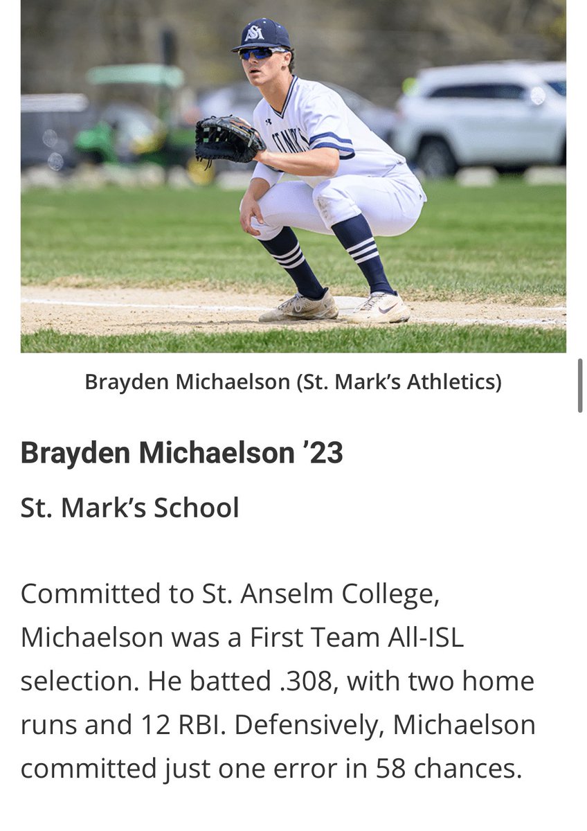 Blessed to be included in NEBJ All New England Second Team.