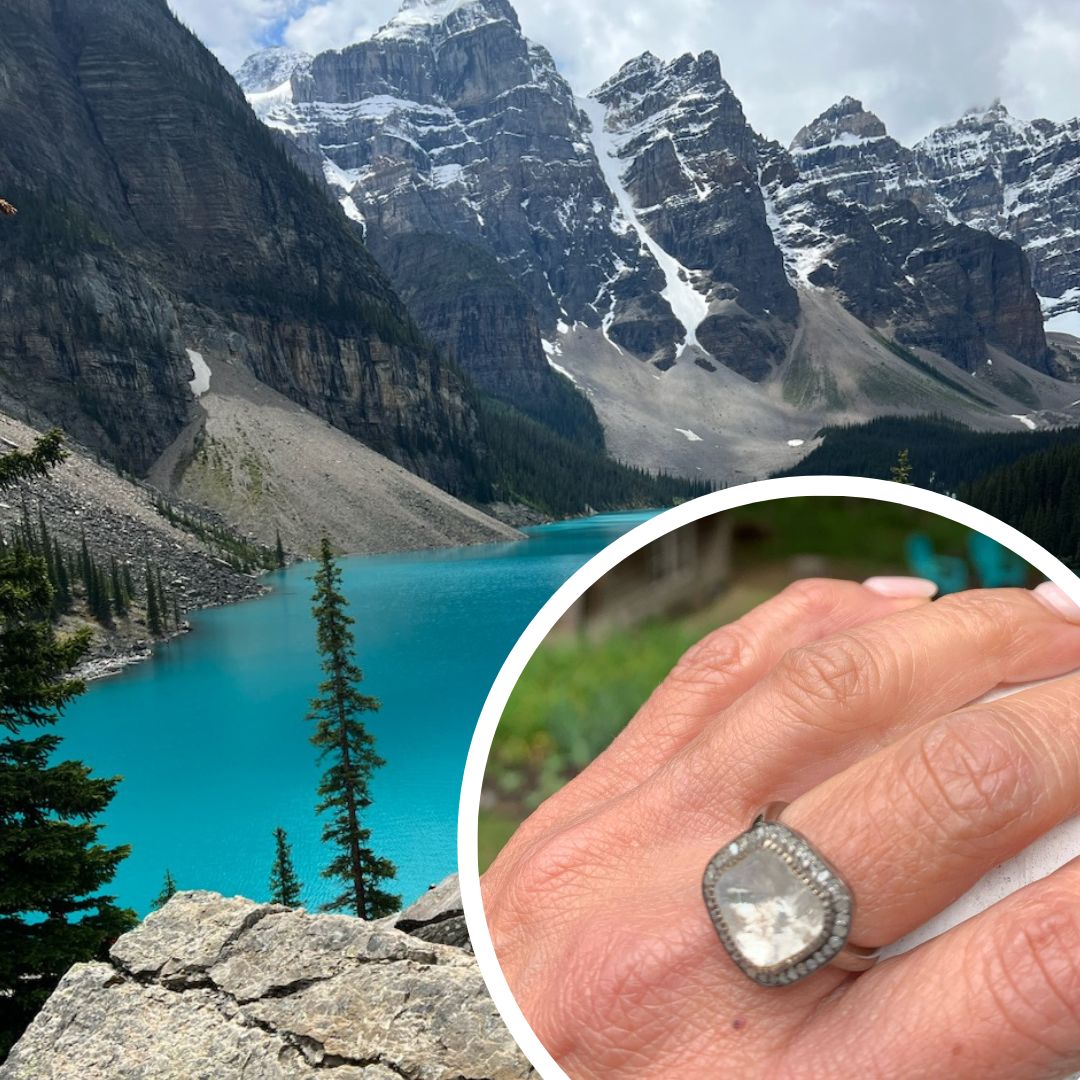 Diamonds. 
Mountains. 
Lakes. 
All natural. 
All beautiful.
.
.
.
.
.
.
.
#diamondjewlery #giftsforher #rawdiamonds #Indianaartisan #artisanjewelry #nature #inspiration