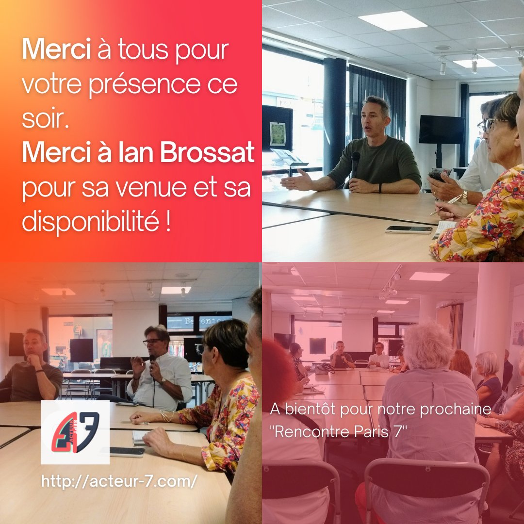 7Acteur's tweet image. Ce soir notre rencontre sur le #logement dans le #7e de #Paris en présence de @IanBrossat.
Suivez-nous pour être tenu au courant des prochaines réunions !