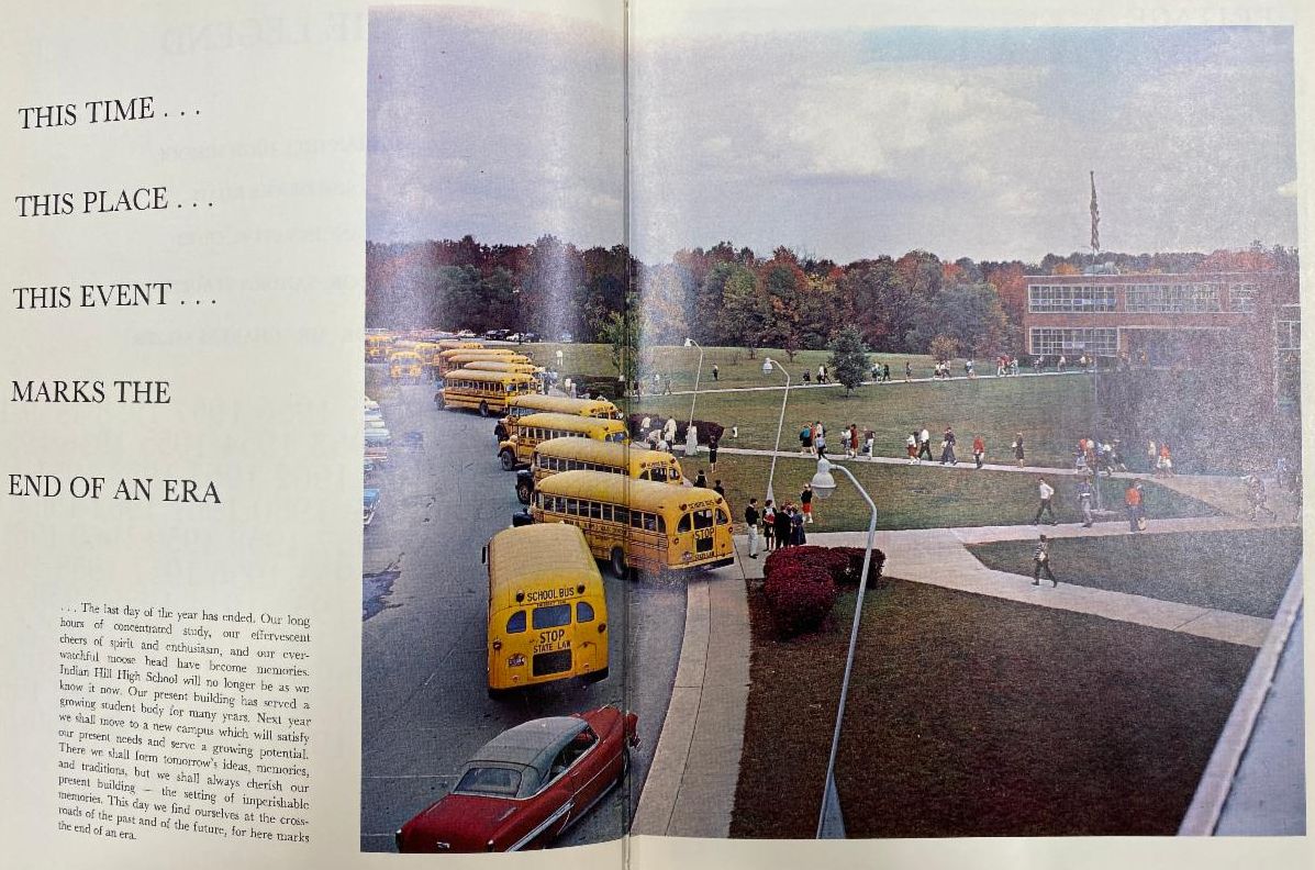 TBT: 1963 last day of school and 'end of an era' as the 'new' high school would be open the next school year. The more things change, the more they stay the same. #history #IHPromise