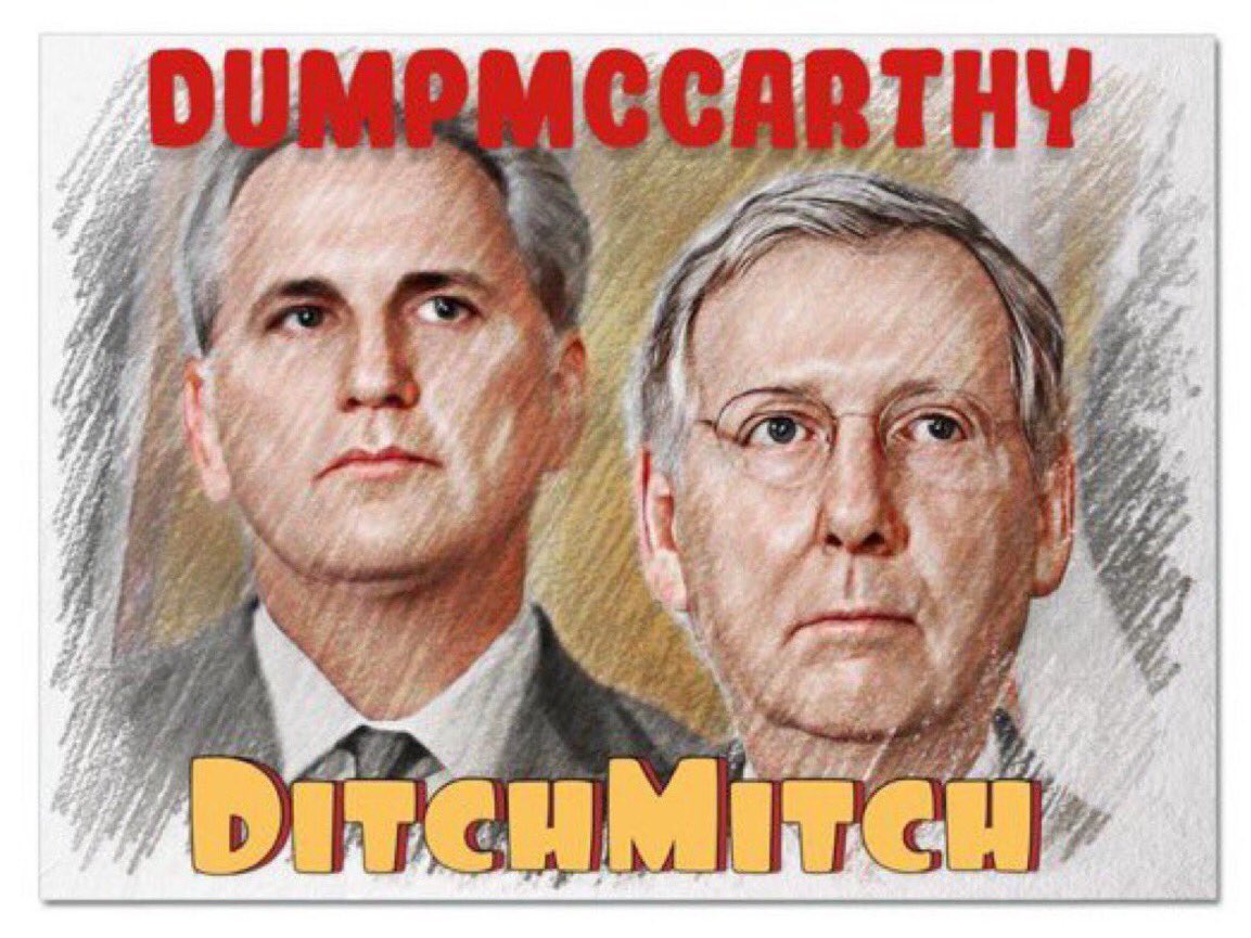 HyltonRobin's tweet image. #DumpMcCarthy
#DitchMitch