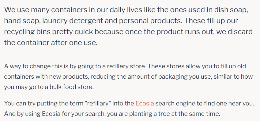southbaysome's tweet photo. Slow the filling of our recycling bins https://t.co/UidEIYznAI
I've defaulted to @ecosia on all my devices.
Want to receive these short but valuable messages daily? Tap the link/go to "Sign up Today" on the top right of the page. #TheCarbonAlmanac #recycle #reducetheuse https://t.co/g1Npx6XPDZ