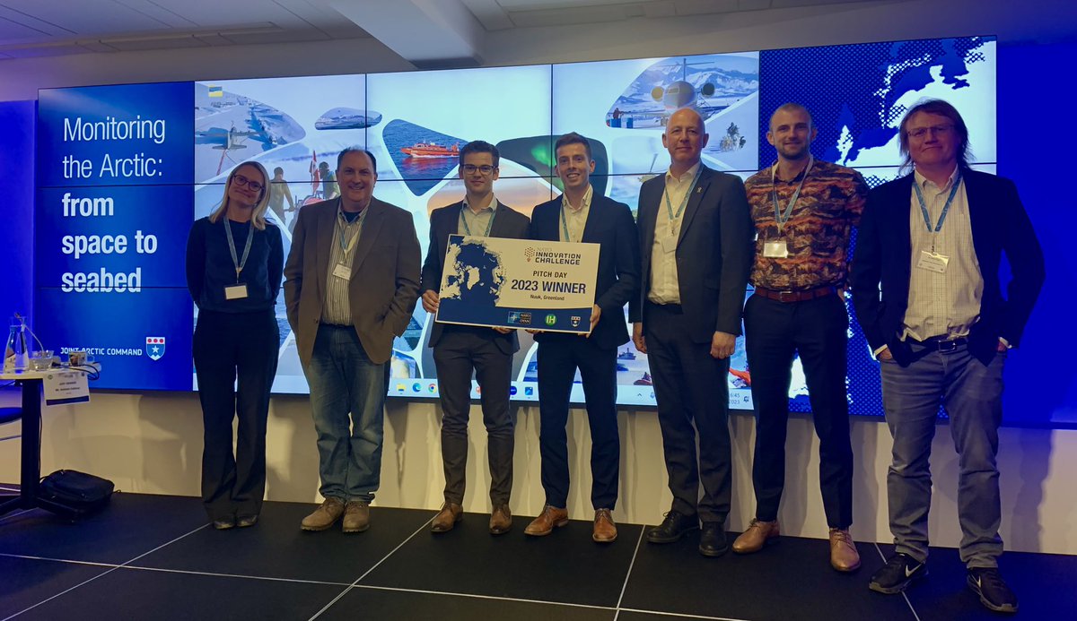 Together with the Joint Arctic Command, we are very proud to announce the winners of this #NATO innovation challenge 2023 on monitoring the Arctic from Space to Seabed: @KuvaSpace , Cellula Robotics and @MetOceanDS Congratulations to all the finalists! 🚀