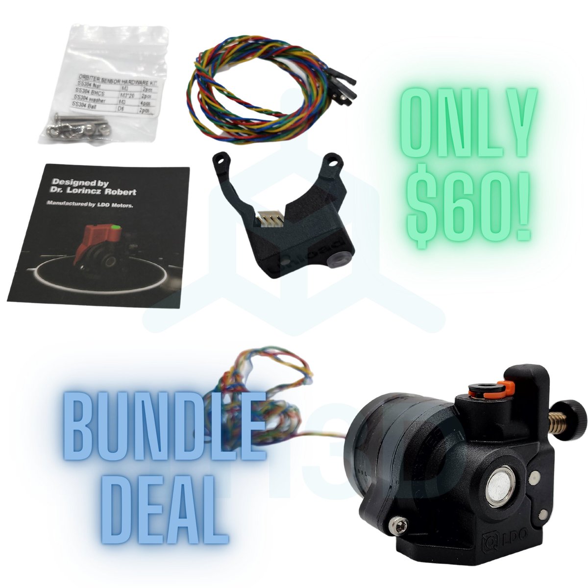 TH3DStudio's tweet image. Want a great deal on a great extruder with its matching filament sensor? Grab the Orbiter V2 bundle for only $60 while supplies last! th3dstudio.com/product/orbite…
