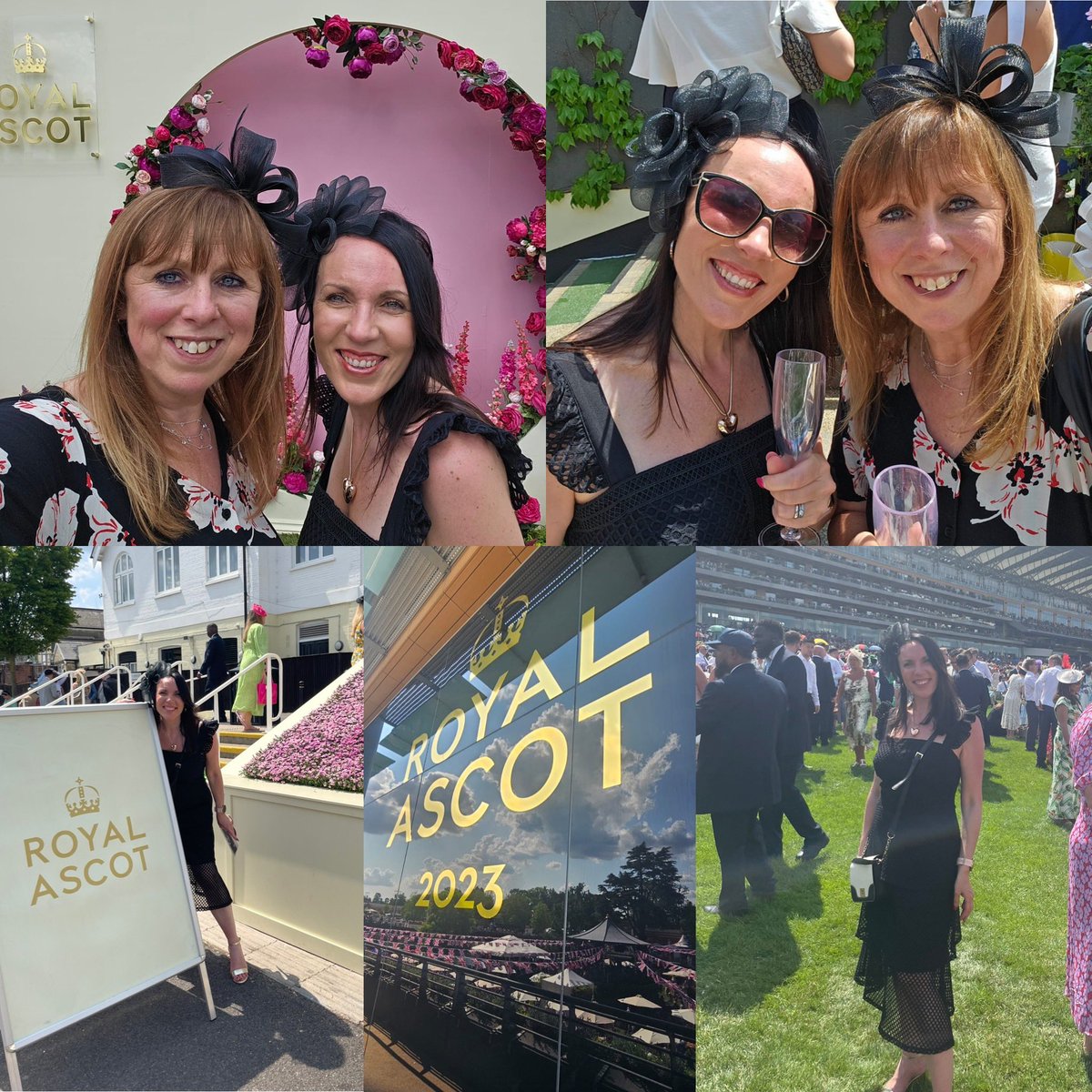 Fabulous sunny day in the Queen Anne Enclosure at Royal Ascot with @cederrick9 #RoyalAscot2023 #LadiesDay 🏇🏿☀️🏇🏿☀️🏇🏿☀️