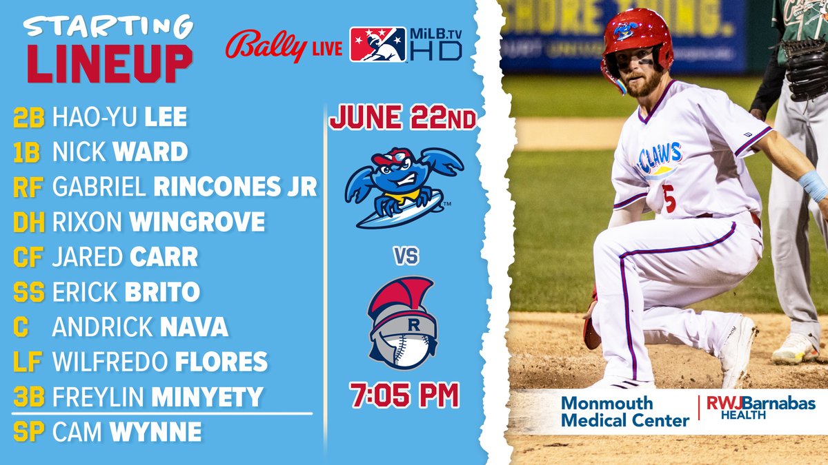 Jersey Shore BlueClaws on Twitter "Going for 5 in a row. Here's the