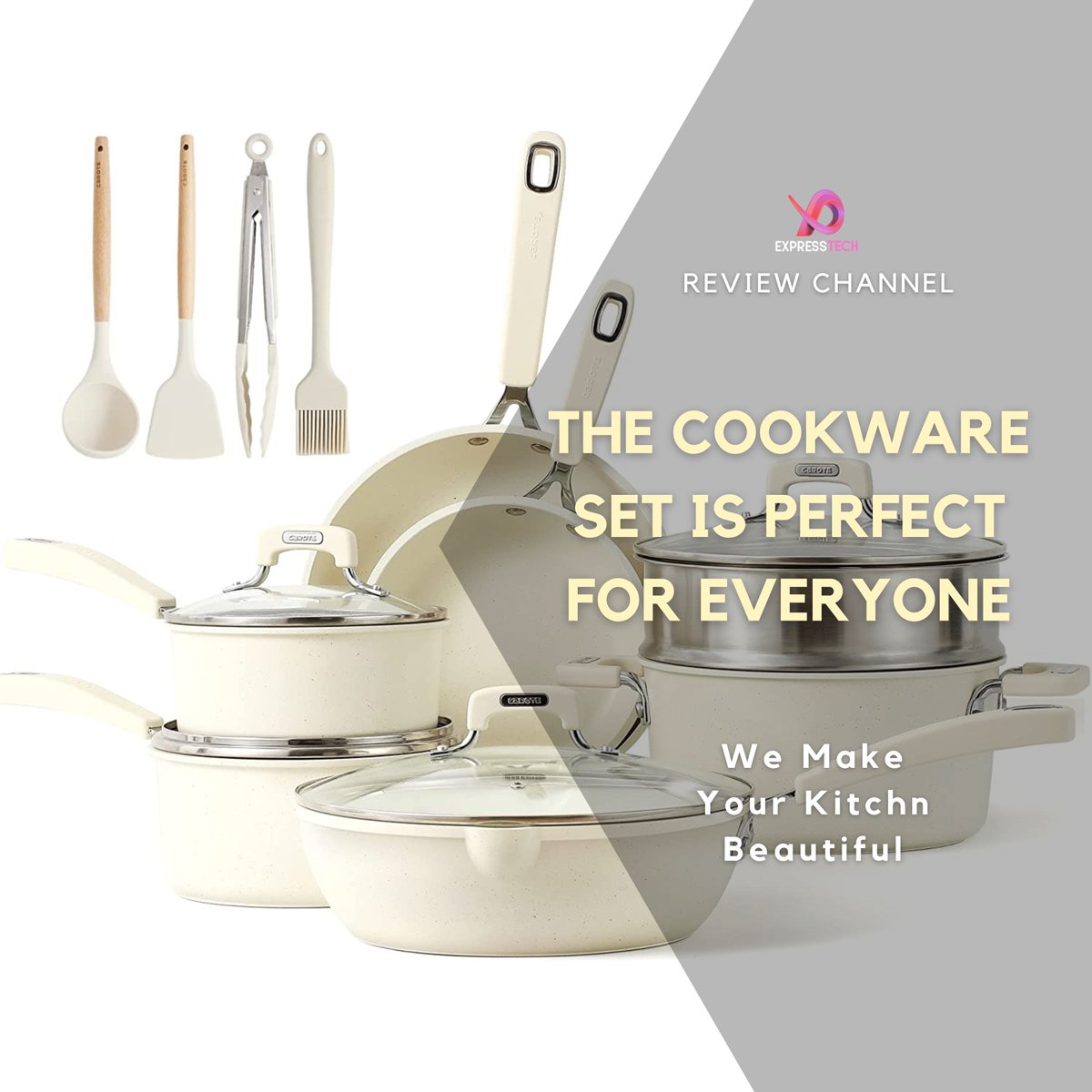 expresstech11's tweet image. Top 5 Best Nonstick Cookware Sets 2023 - Best Cookware for Healthy Cooking
➜ Watch Now: youtu.be/XwwGWan-KTg

#Top5Best #Cookware #CookwareSets #InductionCookware #NonstickCookwareSets #BestCookware #CeramicCookwareSet #TopProduct #CookwareSetReview #InductionSafe #Review