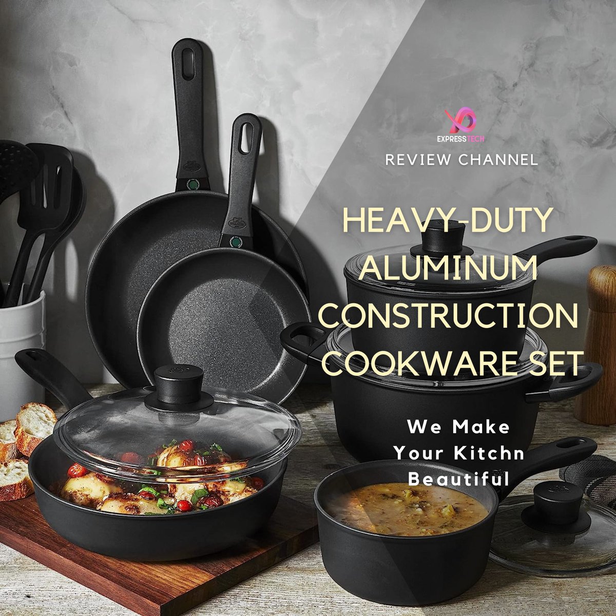 expresstech11's tweet image. Top 5 Best Nonstick Cookware Sets 2023 - Best Cookware for Healthy Cooking
➜ Watch Now: youtu.be/XwwGWan-KTg

#Top5Best #Cookware #CookwareSets #InductionCookware #NonstickCookwareSets #BestCookware #CeramicCookwareSet #TopProduct #CookwareSetReview #InductionSafe #Review