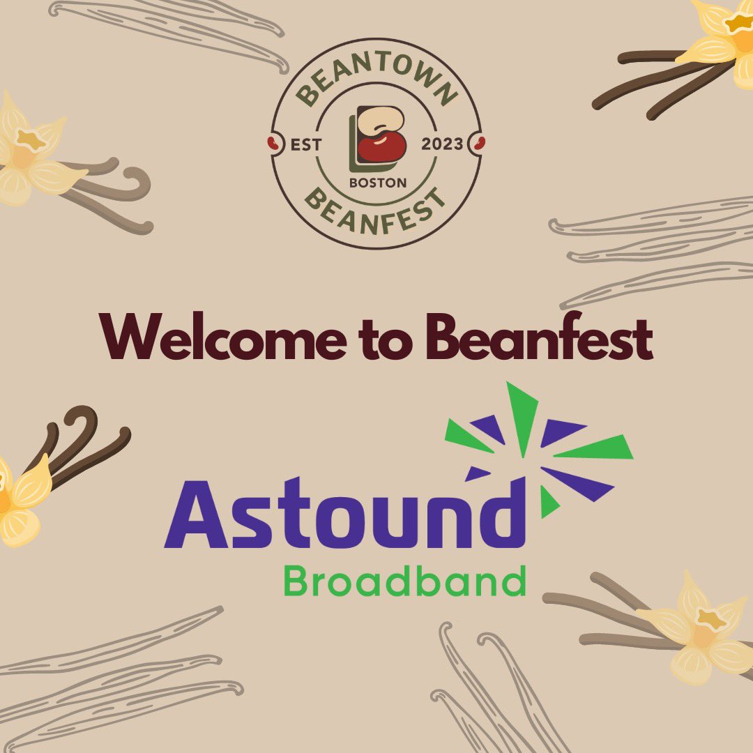 BOSbeanfest's tweet photo. 🍦FREE ICE CREAM ON SATURDAY!!🍦 What goes well with telecomms? ICE CREAM! @astoundboston’s ice cream truck is serving FREE ice cream to Beanfest-goers from 1pm-3pm. Get there early to grab one of our favorite flavor... vanilla bean
#astound #BeantownBeanfest #BostonFood https://t.co/yCpPZhCMmE