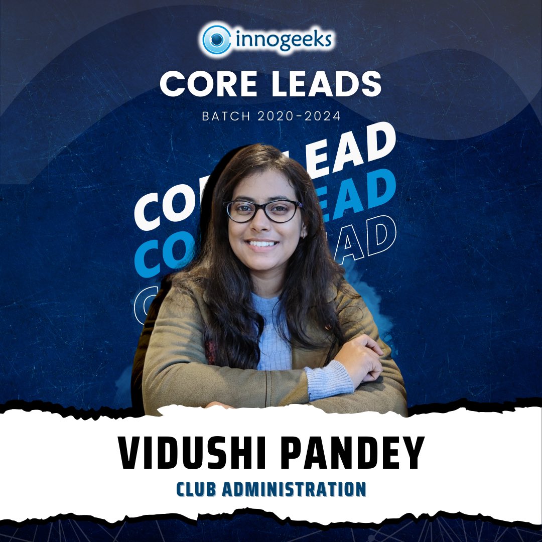 InnogeeksKiet's tweet photo. True leaders create a legacy of success and camaraderie, inspiring future generations. Good luck! ✨ 

Introducing Core Leads - Club Administration for batch 2023-2024! 🎉

#Leadership #Legacy #Inspiration #Innogeeks https://t.co/Gb7fZMKGkB