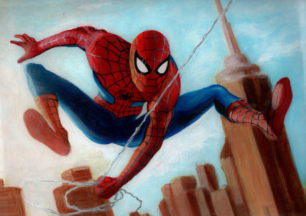 SPIDEY acrylic painting (2002)

#Spiderman #Marvel #SpiderMan2 #spidey #acrylicpainting #art #MCU #PeterParker #artwork #painting #SpiderManAcrossTheSpiderVerse #SpiderMan2099