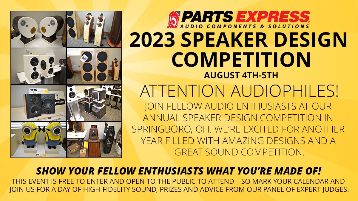 Parts Express on Twitter "Parts Express is happy to announce the